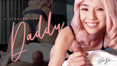 A Handjob for Step-Daddy