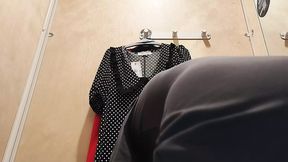 Dirty Hottie Wifey's Hot Closet Fling: Hairy Jewel, Sexy Brunette, Big Assets, Desired Wardrobe Items