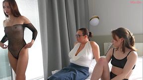 Behind the scenes! Real Hardcore Porn Actresses are always horny and ready to Fuck!