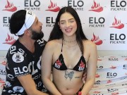 Maria Mendez paso por el cuarto picante en Medellin