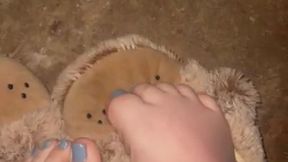 Sky Blue Toes