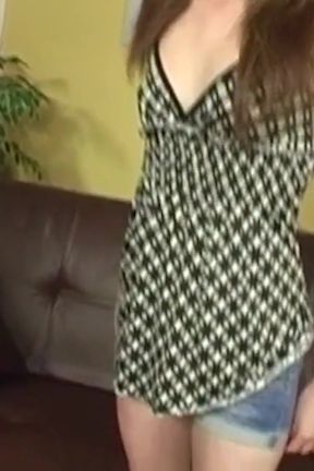 Eyes Wide Brunette Stretched Out by Huge BBC