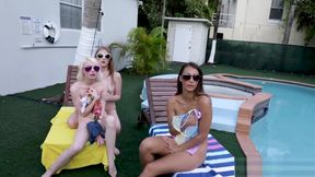 Melody Marks, Lilo Mai, Alice Pink In teen 18+ Bums In Pool