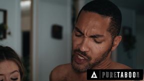 PURE TABOO River Lynn's Twisted Stepparents Seduce Obedient Bestie Lana Smalls Behind Her Back