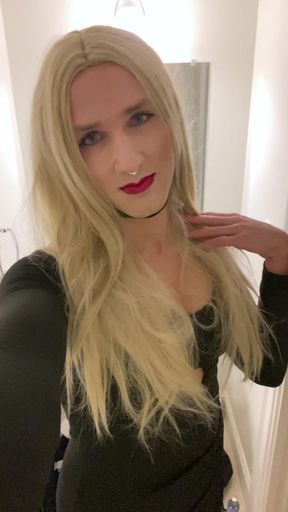 Gorgeous Blonde Transgender Woman