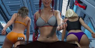 Stranded in Space - Strip Poker
