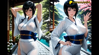 Shizune from Naruto: Wet Ninja Nurse Fucked Hard