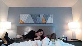 Bailey Wilde Sucks HUGE Crossdresser's Cock