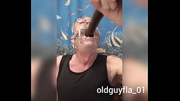 Deepthroat Dildo - with Mouth Brace &#039_ No Teeth Allowed