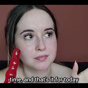 Training My Throat with Gagging and a Burp Comes Out