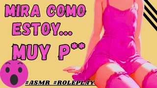 #Trans stepsister sucks and drains your cock while you masturbate - #ASMR #Roleplay