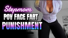 Busty Stepmom’s Yoga Pants Fart Punishment – 12-Min POV Domination