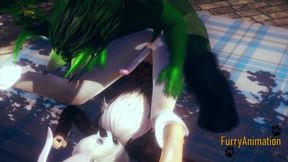 Dragon Rough Creampies Furry Rabbit Gets Destroyed