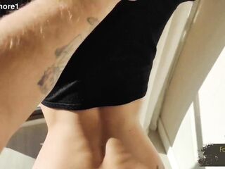 Pleasing wet prolapse (fisting, prolapse, food fetish, humiliation)