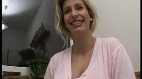 Blonde German teen enjoys your razor skills