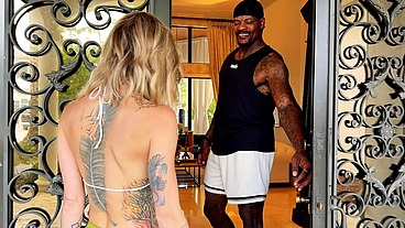 Sammmnextdoor V Jason Luv! The BBC Fucks A Beautiful Horny Blonde