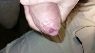 Uncut penis lacking balls nuts including transparent nut