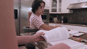 Big Tits MILF Step Mom Seduces teen 18+ Step daughters Young Boyfriend