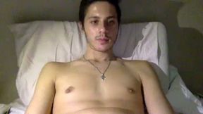 Big Cock Stroking and Self Sucking