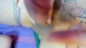 Upsidedown Cumshot selfie