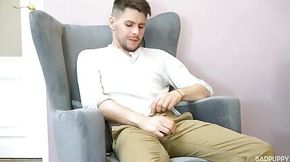 Nick is enjoying bouncing up & down on Dmitry's cock