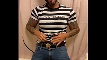 Slave I&#039_m your daddy come and suck my BBC latino bear tattooed - VIKTOR ROM -