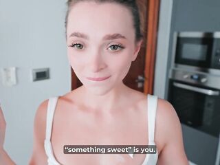 Banging My Stepsis 1st Thing In The Morning And Blasting Her Face With Cum