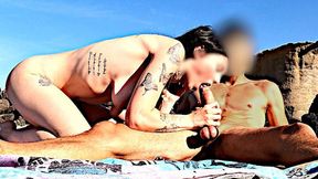 TROIA by THE SEA: when a slut sees a nice dick&#x1F32D;, she can't resist making him come