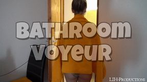 Shower voyeur when all alone at home