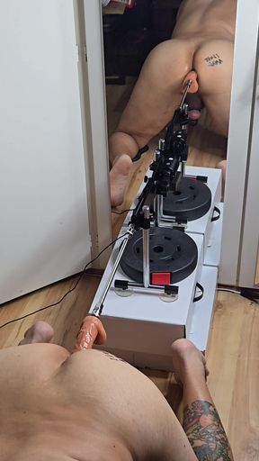 Mirror fucking my thick Ass