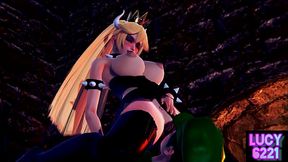 庫巴姬捉到路易吉