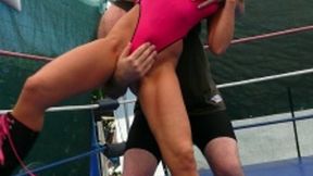 Genital Pro Wrestling Destruction featuring Julie Winchester vs Female Destroyer (IN HIGH DEFINITION)