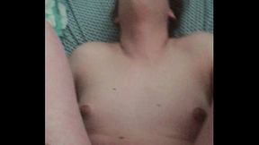 Young white tranny shemale tgirl femboy enjoying ILove2RimU'_s BBC