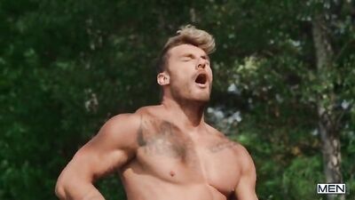 The Velvet Beast: A Gay Porn Video on a Nude Beach with a Bodybuilding Blond