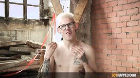 ”Bound Sub Receives Booty Spanking From His Horny Master”