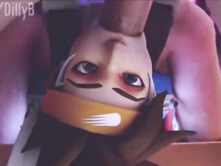 Overwatch CG sex scenes complimation