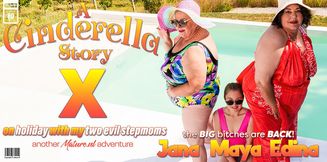 stepdaughter Maya must get down on holiday with her two Evil Stepmoms Jana & Edina