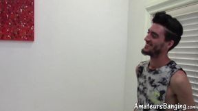 Colton fucking skinny Xaviers brains out after mutual blowjob