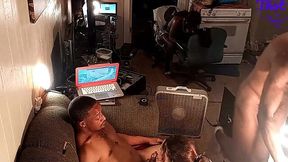 Texas Ebony Gets Stuffed by BBC in Doggy, Amateur Cumshot Surprise!