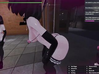 Secret Flasher Manaka, Apartment Hardmode Caught In The Elevator (Modded)