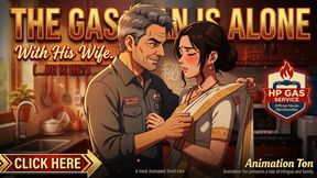 The Gas Man Is Alone at Home with His Wife.