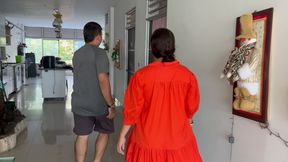 I FUCK THE DAUGHTER OF A BLIND MAN NEXT TO HIM, SEMEN FALLS ON HIM AND HE THOUGHT IT WAS CREAM