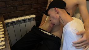 A Guy with a Big Dick Fucks a Student