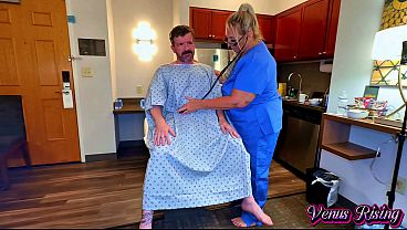 Nurse Venus Makes A Housecall To Collect A Sperm Sample on Porn Set from Billy Pilgrim
