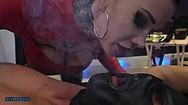 Strictsenz - update #3 - Miss Alessa Milano No Mercy with You.. Cigarette break RacK