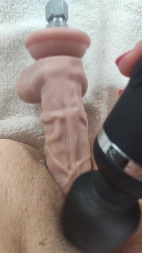 POV Orgasm Fuck Machine POV