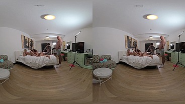 Willow Ryder & Vivianne DeSilva DEEPTHROAT QUEENS EAT SPERM from MELON in HOT THREESOME
