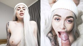 Blonde with&#x7D27;&#x81F4;&#x6E7F;&#x6DA6;&#x7684;&#x9634;&#x9053;&#x9A91;&#x4E58;&#x786C;&#x68D2;&#xFF0C;&#x7CBE;&#x6DB2;&#x6EF4;&#x5728;&#x5979;&#x53EF;&#x7231;&#x7684;&#x8138;&#x5E9E;&#x4E0A;