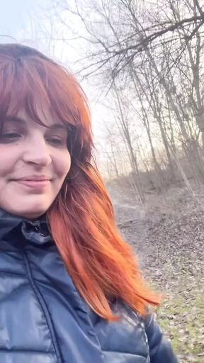 Swimming in Forest on New Year