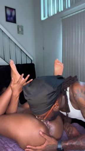 CreamForMeBaby Eating Ebony Pussy Until She Cums